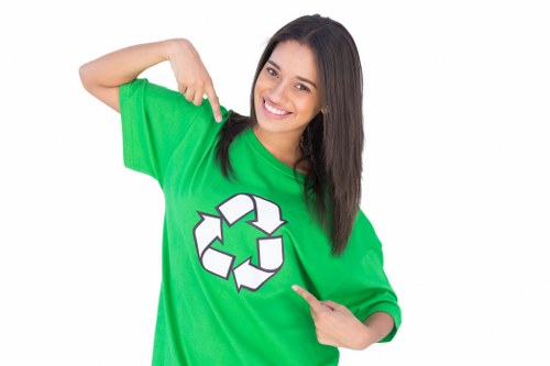 Eco-friendly flat clearance services handling recyclable items